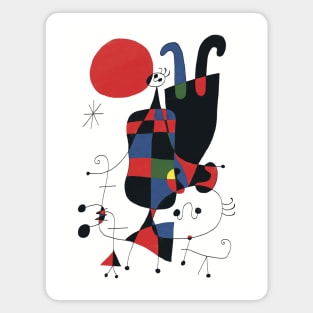 Joan Mirò #1 Magnet